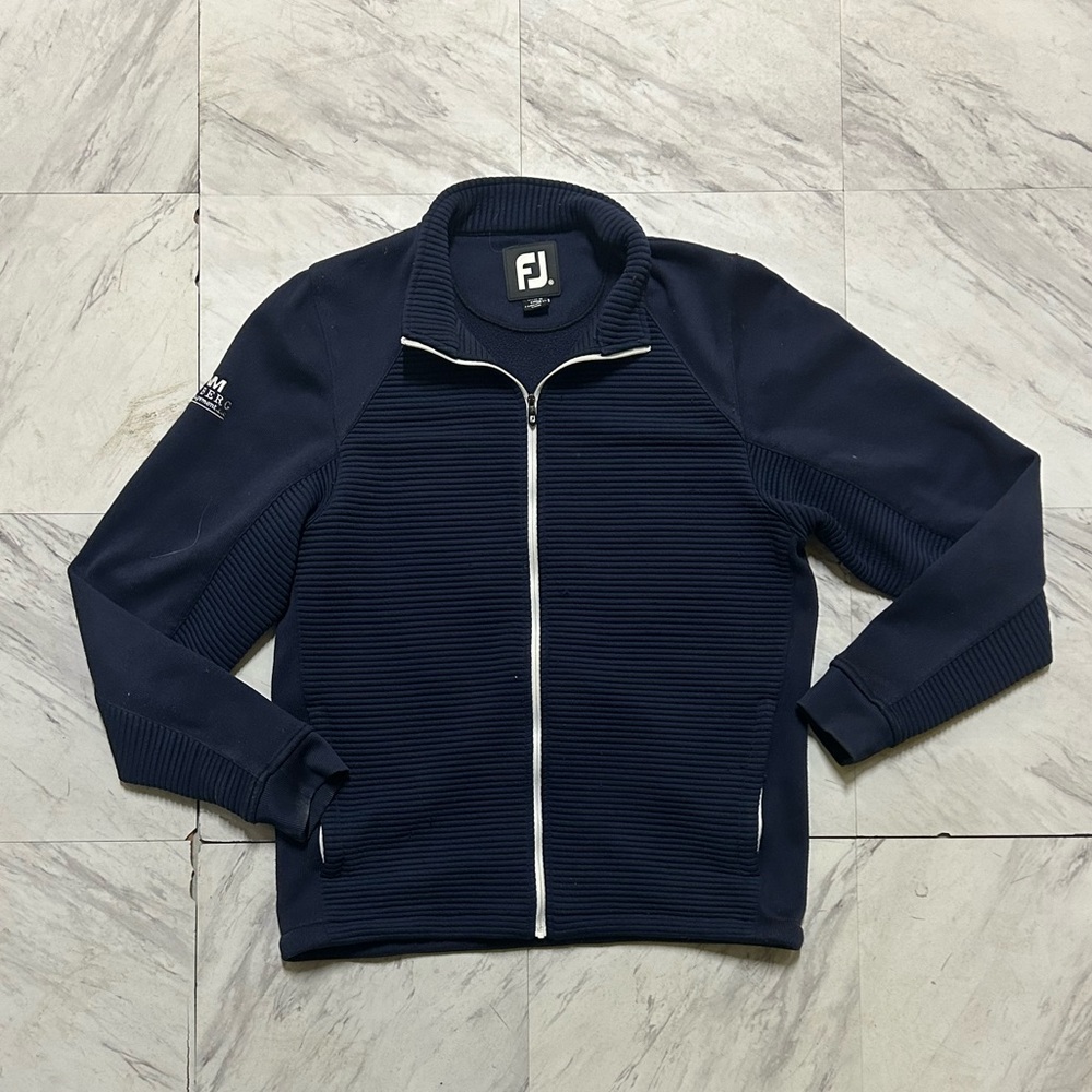 Foot Joy Sweater Fleece Ribbed Full Zip Jacket
listing-status-banner